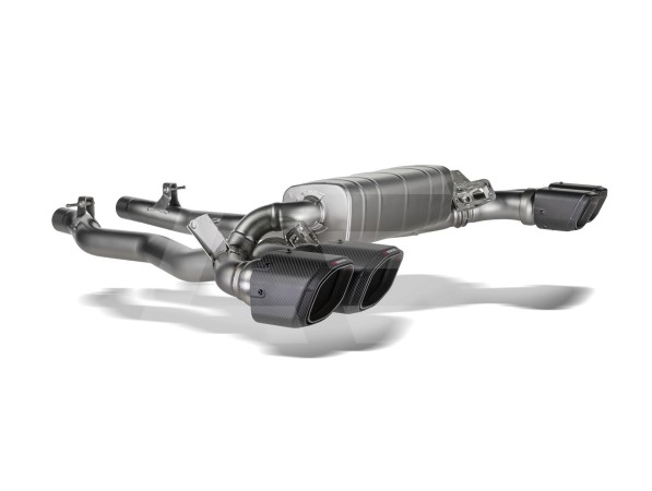 S-BM/T/37H Akrapovic Slip-On Line (Titanium) for BMW M5 (G90, G99) - OPF/GPF