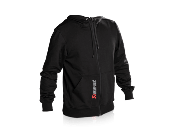 801750  Hoodie Akrapovič Black - Red Men's XXL