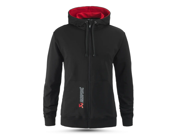 801746  Hoodie Akrapovič Black - Red Men's S