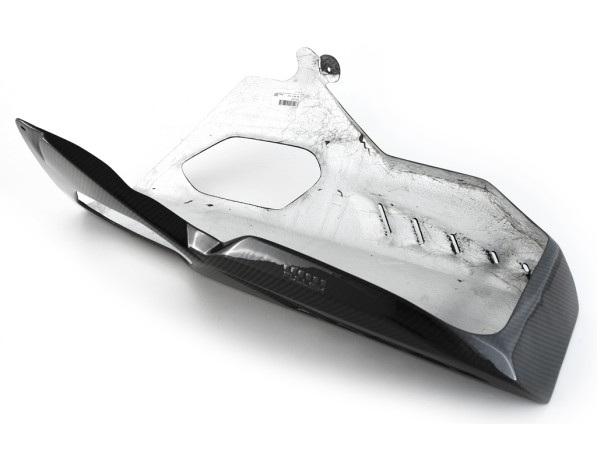 MB-MRR3-TC41 BELLY PAN RACE - Aftermarket Exhaust without CAT