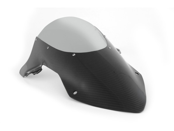 MB-RR19-TC52D CARBON WINDSCREEN - LIGHT DARK