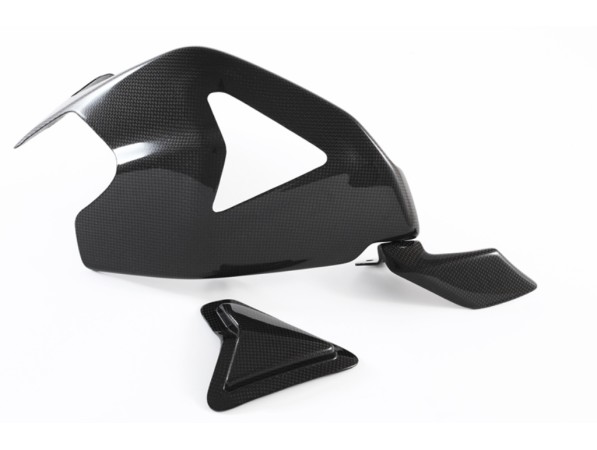 MD-9912-C17 SWINGARM GUARD with SLIDER and SHARK FIN