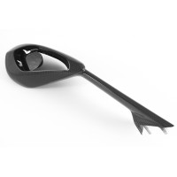 MD-9912-C86R MIRROR BODY - RIGHT (no turn indicator and mirror glass included)