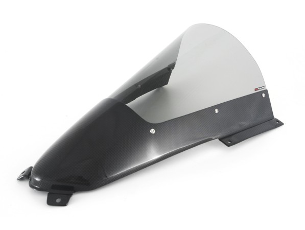 MD-V422-C52D CARBON WINDSCREEN - LIGHT DARK + 30mm