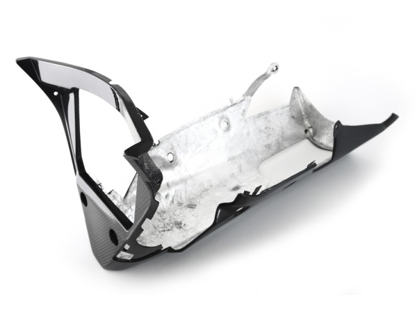 MY-R115-TC41 BELLY PAN - OEM exhaust or AM Slip-on