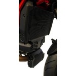 PRN010929-013069-013100-03 Evotech Ducati Hypermotard 939 Radiator & Engine And Oil Cooler Guard Set 2016 - 2018