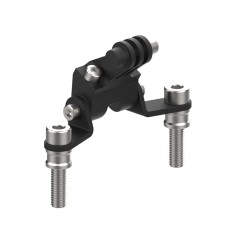 PRN015643-015683-06 Evotech Beeline Moto Handlebar Clamp Sat Nav Mount - Ducati Hypermotard 939 SP (2016 - 2018)
