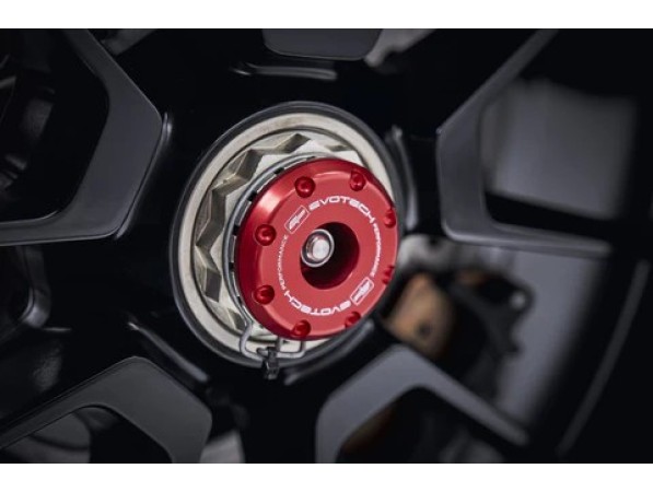 PRN013098-05 Evotech Rear Spindle Bobbins - Ducati Diavel (2011-2018)