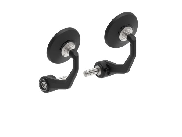 PRN016059-016459-016469-016516-06 Evotech Bar End Mirrors (Retro) - Ducati Hypermotard 950 SP (2019+)