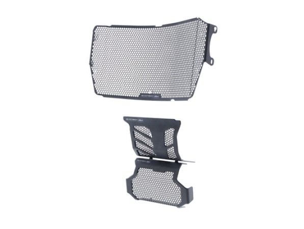PRN011674-013069-013100-02 Evotech Ducati Hypermotard 950 Radiator & Engine And Oil Cooler Guard Set (2019+)