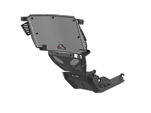 PRN016978-017169-017257-02 Evotech Radiator & Engine And Sump Guard Set - Ducati Hypermotard 698 Mono RVE (2024+)