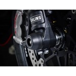 PRN013313-03 Evotech Front Spindle Bobbins - Ducati Hypermotard 796 (2010-2012)