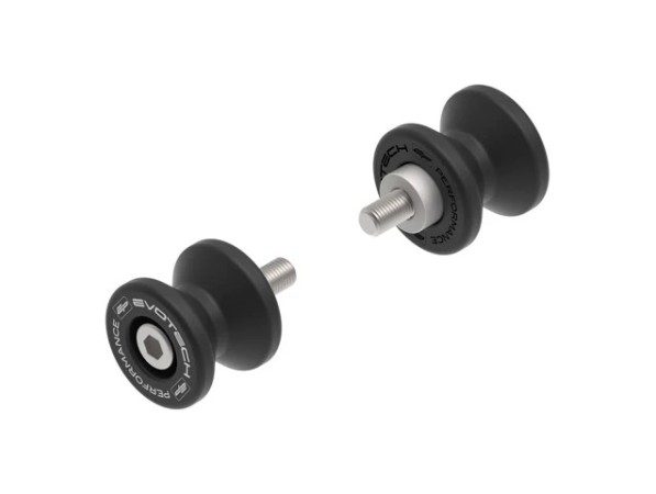 PRN012590-68 Evotech Paddock Stand Bobbins - Ducati Hypermotard V2 (2026+)