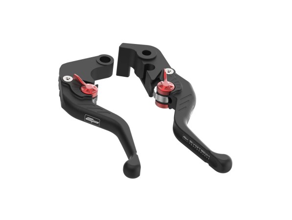 PRN002944-003453-02 Evotech Evo Short Clutch and Brake Lever Set - Ducati Hypermotard 939 SP (2016 - 2018)