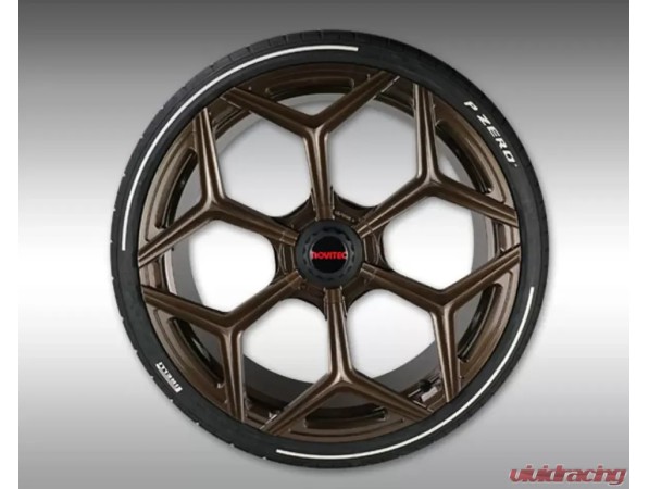 Novitec L4 222 55 NL4 Forged Look Wheels 20x9 Center Lock for Lamborghini Huracan 2015-2021