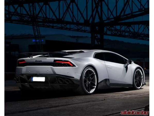 NOVITEC L6 222 24 Trunk Lid With Air-Ducts, Visible Carbon for LAMBORGHINI Huracan Coupe / Spyder 2014- 
