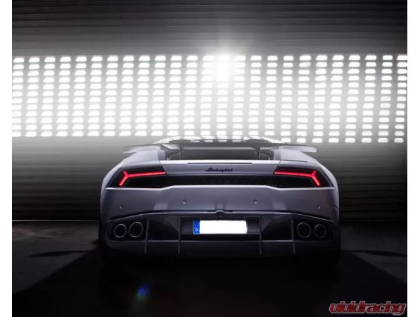NOVITEC L6 222 24 Trunk Lid With Air-Ducts, Visible Carbon for LAMBORGHINI Huracan Coupe / Spyder 2014-