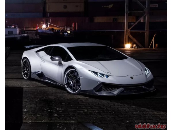 NOVITEC L6 222 25 Side Panels, Visible Carbon for LAMBORGHINI Huracan Coupe / Spyder 2014-