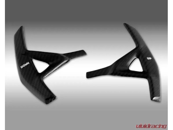 NOVITEC L8 111 52 Shift Lever Set, Visible Carbon for LAMBORGHINI Aventador Coupe / Roadster 2011-2021
