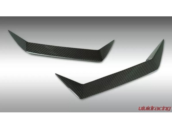 NOVITEC L6 111 91 Front Flaps , Visible Carbon for LAMBORGHINI Aventador SVJ Coupe / Roadster 2018-2021