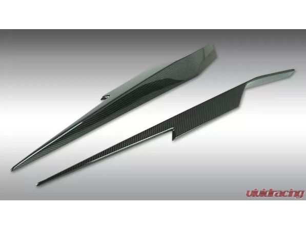 NOVITEC L6 111 92 Side Panel Attachment (Set), Visible Carbon for LAMBORGHINI Aventador SVJ /Aventador Ultimae