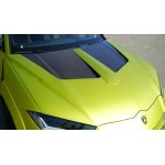 NOVITEC L6 333 63 Engine Bonnet, Primed for Painting / Partial Visible Carbon With Cover Primed for Painting for LAMBORGHINI Urus 2018-