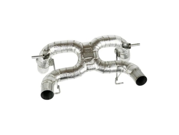 NOVITEC L1 111 57 Exhaust System Race, Without Flap-Regulation, Stainless Steel for LAMBORGHINI Aventador SVJ /Aventador Ultimae