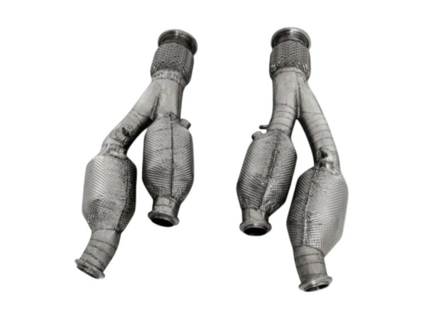 NOVITEC L1 111 59 Sport Metal Catalysts, 2pcs for LAMBORGHINI Aventador SVJ /Aventador Ultimae
