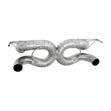 NOVITEC L1 222 55 Exhaust System Race, Without Flap-Regulation, Stainless Steel for LAMBORGHINI Huracan Evo / Tecnica / Performante / STO / Sterrato