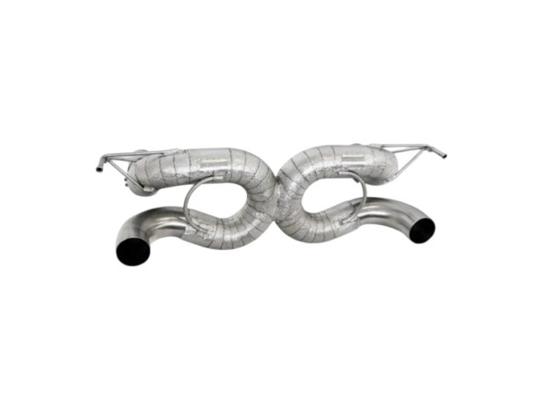 NOVITEC L1 222 55 Exhaust System Race, Without Flap-Regulation, Stainless Steel for LAMBORGHINI Huracan Evo / Tecnica / Performante / STO / Sterrato