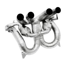 NOVITEC L1 444 10 Exhaust System, With Flap-Regulation, Stainless Steel for LAMBORGHINI Revuelto 2023- NOVITEC L1 444 10 Exhaust System, With Flap-Regulation, Stainless Steel for LAMBORGHINI Revuelto 2023-