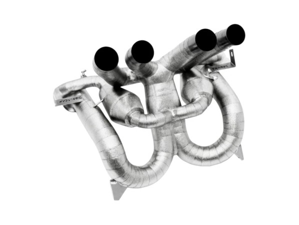NOVITEC L1 444 10 Exhaust System, With Flap-Regulation, Stainless Steel for LAMBORGHINI Revuelto 2023-