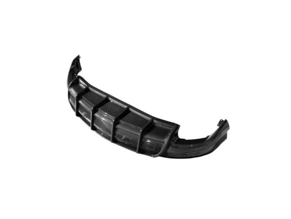 NOVITEC L6 333 85 Rear Diffuser, Visible Carbon (Cars Without Tow Bar) for LAMBORGHINI Urus S 2022-