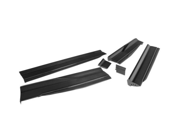 NOVITEC L6 333 93 Side Panels, Visible Carbon (Original Look) for LAMBORGHINI Urus S 2022-