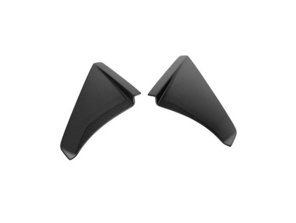 NOVITEC L6 444 42 Side Panels Fins (Original Look), Visible Carbon for LAMBORGHINI Revuelto 2023-